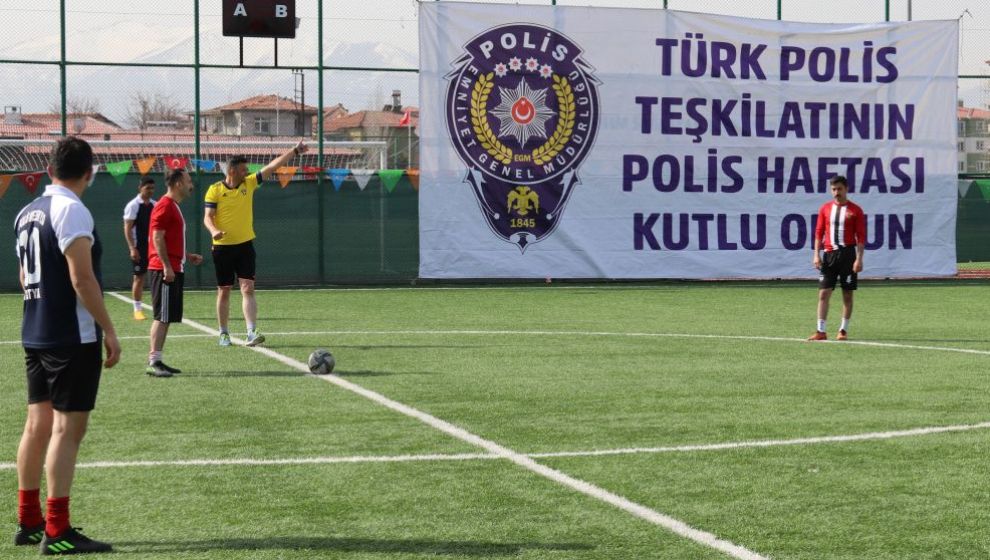 Polis Haftası Futbol Turnuvası Tamamlandı