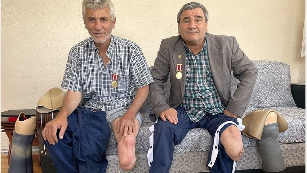 Terörle Mücadelede Sol Bacaklarını Kaybeden Gazi Kardeşlerin Gururu