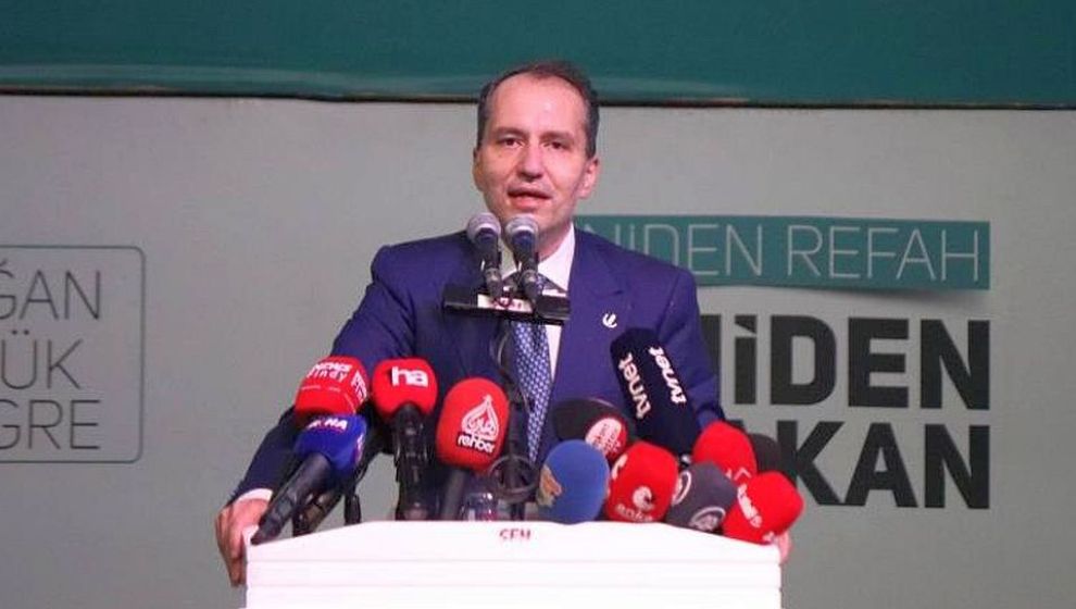 YRP'de Fatih Erbakan Yeniden Seçildi