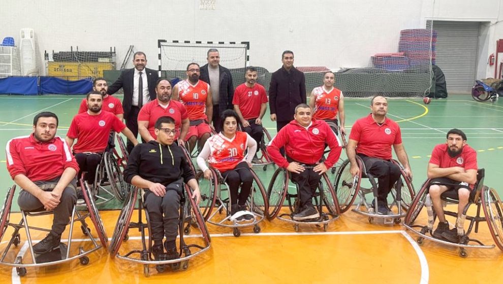MBB Tekerlekli Sandalye Basket Takımı Lideri Yendi