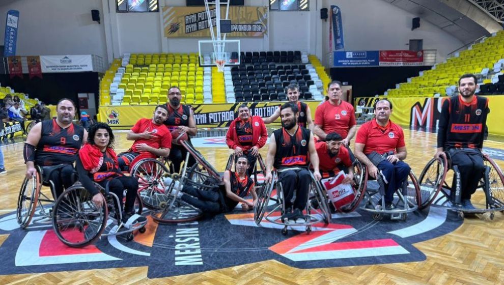 MBB Tekerlekli Sandalye Basketbolda Mağlup