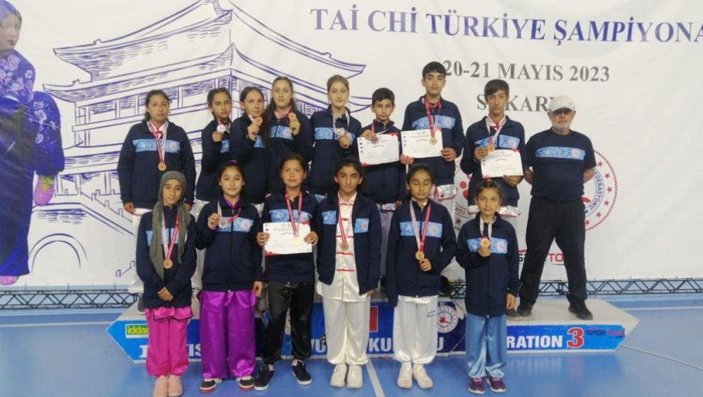 Malatyalı Sporcular Tai Chi Şampiyonasında 12 Madalya Aldı