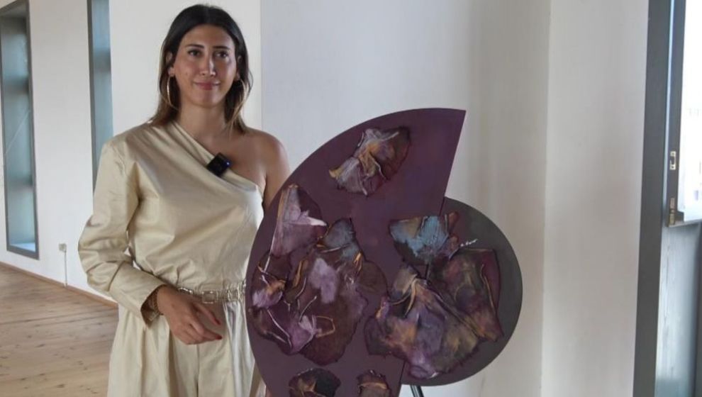 Malatyalı Depremzede Sanatçı Ayvalık'ta Sergi Açtı