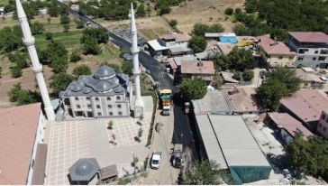 Büyükşehir Belediyesi Esenbey'in Yollarını Asfaltladı