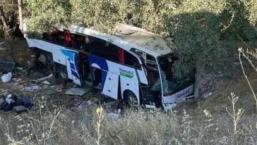 Şarampole Düşen Yolcu Otobüsünde 12 Kişi Hayatını Kaybetti