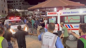 İsrail Gazze'de Hastaneyi Bombaladı, 500 Kişi Hayatını Kaybetti