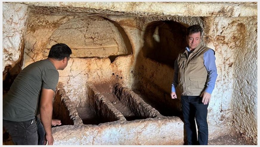 Adıyaman'daki Perre Antik Kentindeki Kazılarda Oda Mezar Bulundu