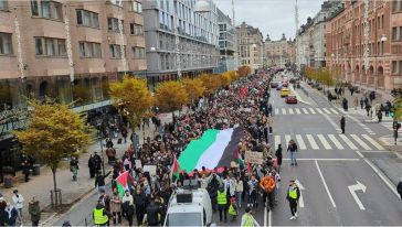 Avrupa'da Filistin'e Destek Gösterileri Sürüyor