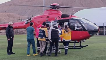 Ambulans Helikopter Erken Doğan Bebek İçin Havalandı