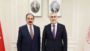 MESOB Başkanı Keskin'den Bakan Işıkhan'a Ziyaret