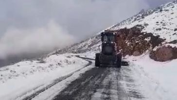 Nemrut Dağı Yolu Bu Yıl Erken Açıldı