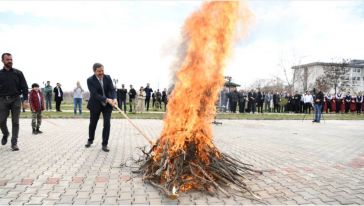 Malatya Turgut Özal Üniversitesi'nde Nevruz Kutlaması