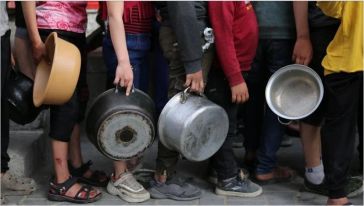 'Gazze Yok Oluş ve Kıtlığın Eşiğinde'