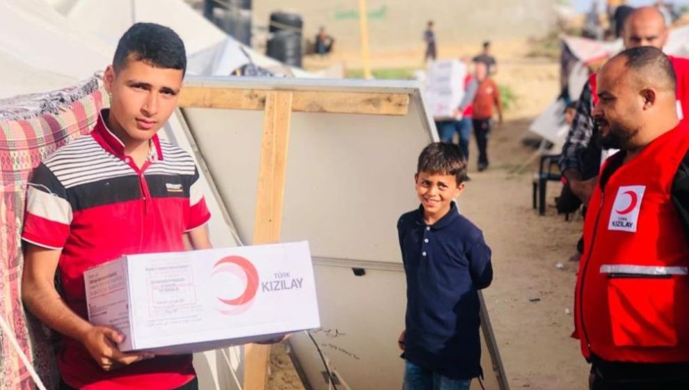 MÜSİAD Malatya'dan Gazze'ye Yardım Kolisi