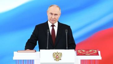 Putin, Yemin Etti ve 5'inci Kez Rusya Devlet Başkanlığı Görevine Başladı