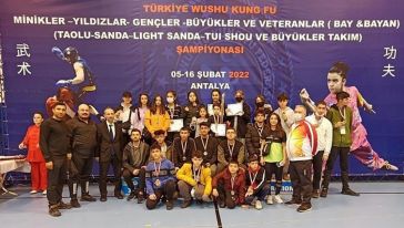 Wushu Sporcuları 45 Madalya İle Döndü