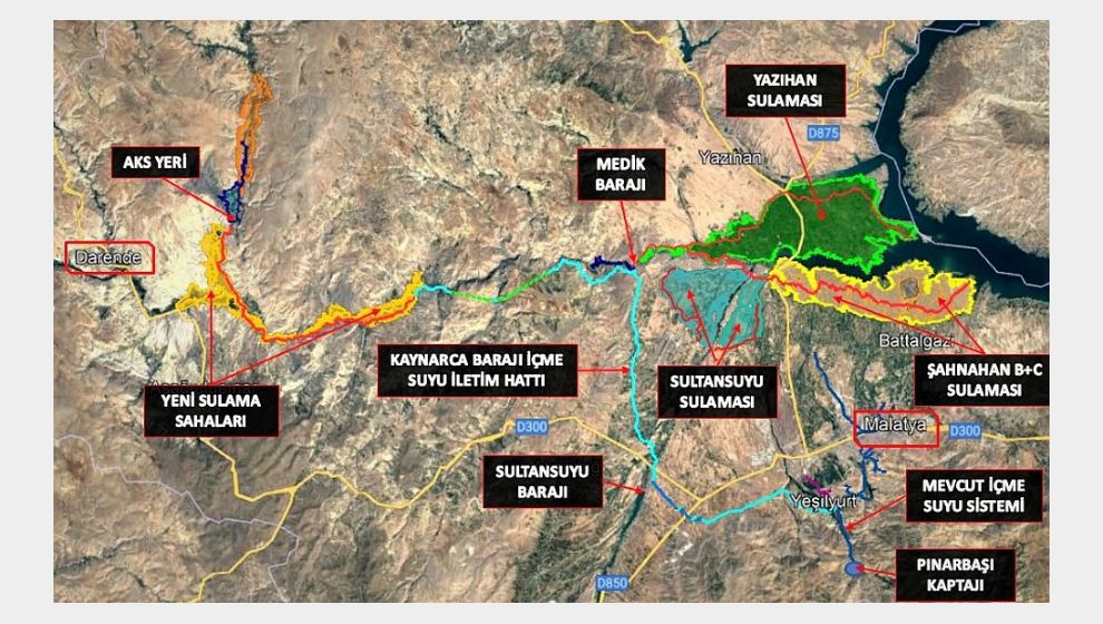 Malatya'nın 2050 Sonrası İçme Suyu İhtiyacı İçin Proje