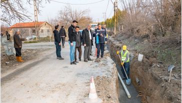 Alişar, Kemerköprü ve Serintepe'ye Alt Yapı