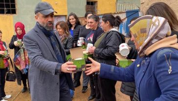 Birlik Başkanı Akın'dan Kadın Yetiştiricilere Ziyaret