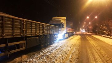 Malatya- Adıyaman Yolunda Kontrollü Ulaşım