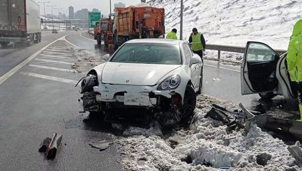 Gevrek, İstanbul'da Trafik Kazası Geçirdi