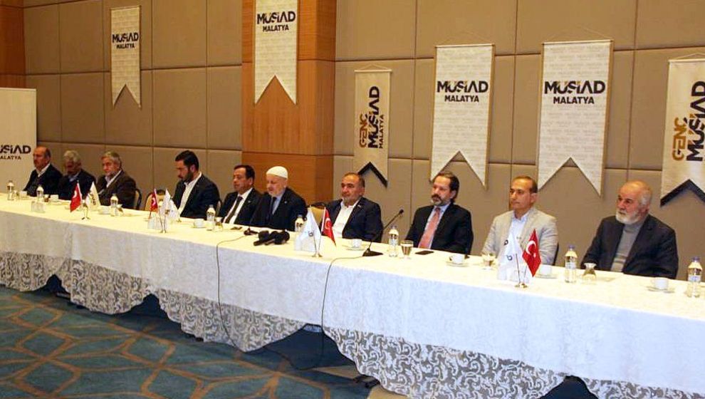 MÜSİAD Malatya'da Dünya Ekonomisi ve Türkiye'ye Yansımaları Toplantısı