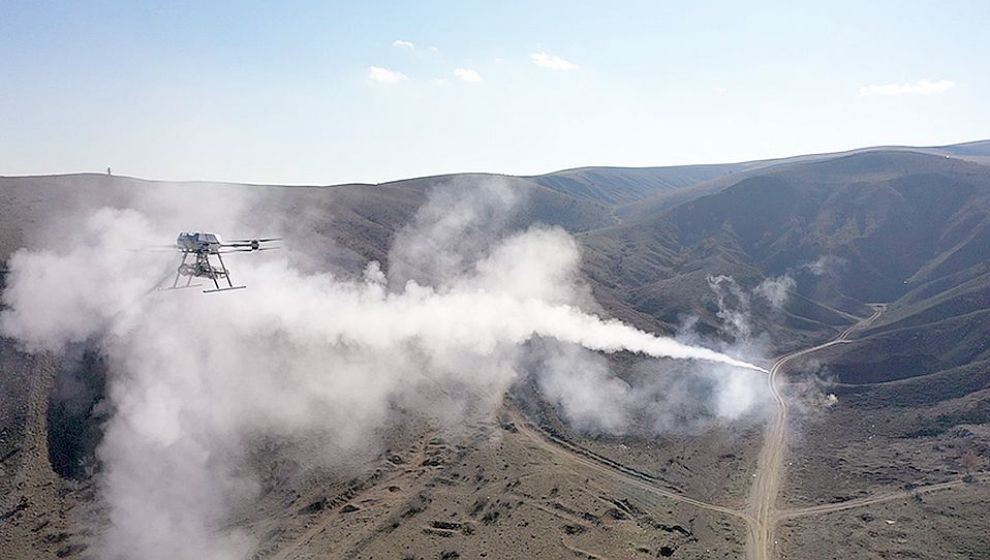 Silahlı Drone Songar Yerli Roketleri Ateşledi