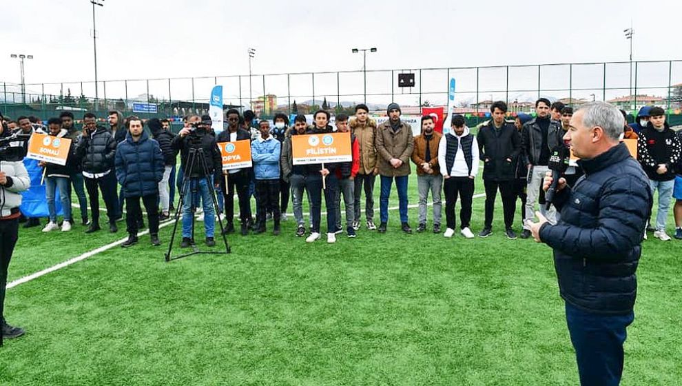 Yeşilyurt'da Uluslar Arası Futbol Turnuvası