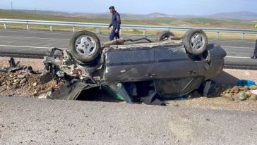 Öğrenciler Malatya'dan Memleketlerine Giderken Kaza Geçirdi