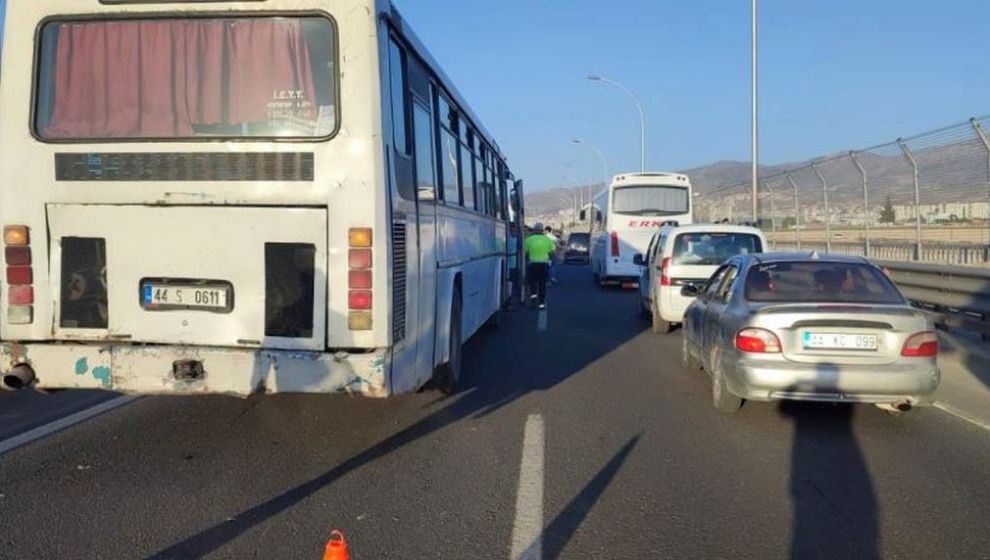 Beylerderesi Viyadüğü'nde Kaza.. 11 Yaralı