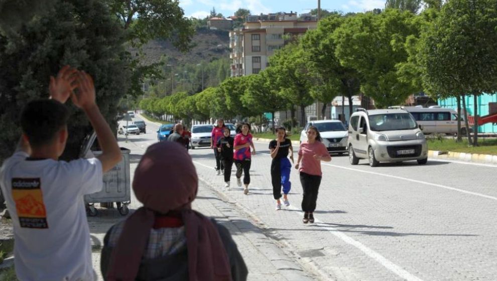 Darende'de Gençlik Koşusu Düzenlendi