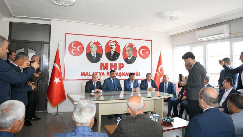 MHP İl Başkanlığında Bayramlaşma Yapıldı