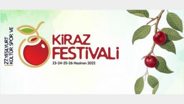 Yeşilyurt Kiraz Festivali 23- 26 Haziran'da