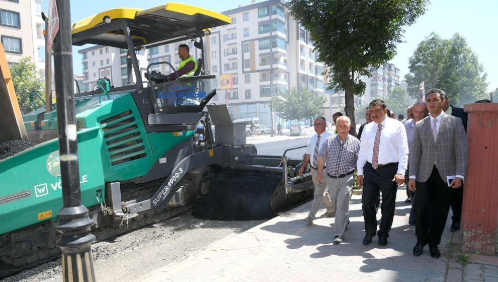 Abdulkadir Eriş Caddesi Tamamen Asfaltlandı