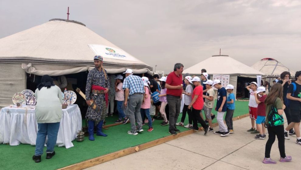 Etnospor Kültür Festivalinde Malatya Stantı