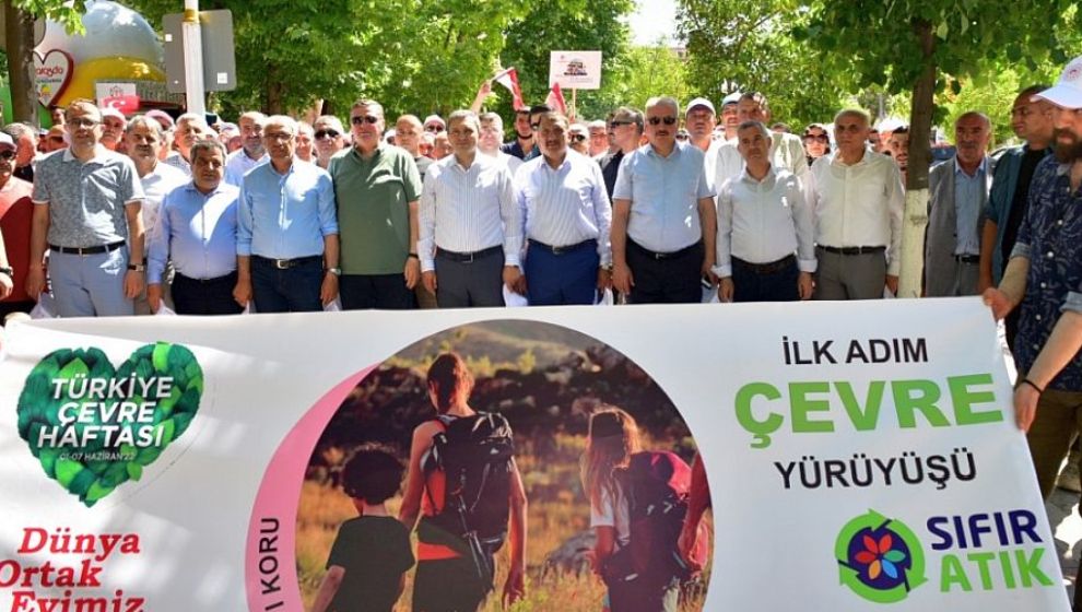 'İlk Adım Çevre Yürüyüşü' Yapıldı