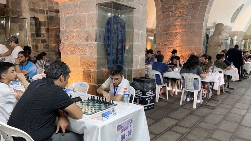 500 Katılımlı Arslantepe Uluslararası Satranç Turnuvası..