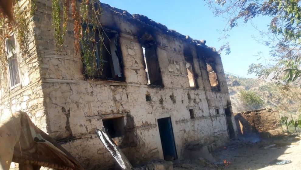 Yangın Nedeniyle Mahallede Evler Boşaltıldı