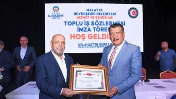 Büyükşehir'le Sendika Arasında Toplu İş Sözleşme İmzalandı