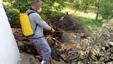 Kale'de Haşere İle Mücadele Çalışmaları