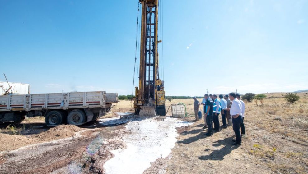 MASKİ'den Yukarıörükçü'de Su Sondajı