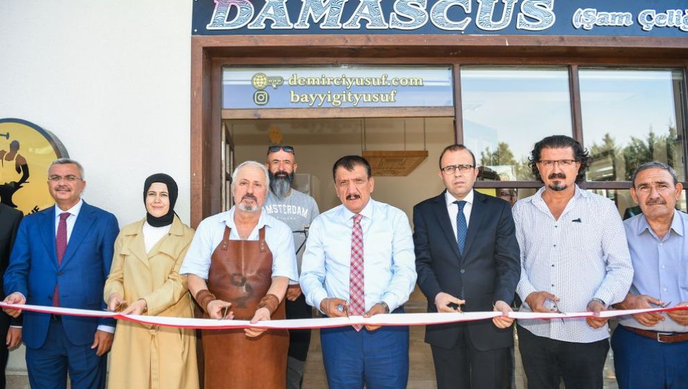 Sanat Sokağı'na Damascus ve Tesbih Atölyeleri