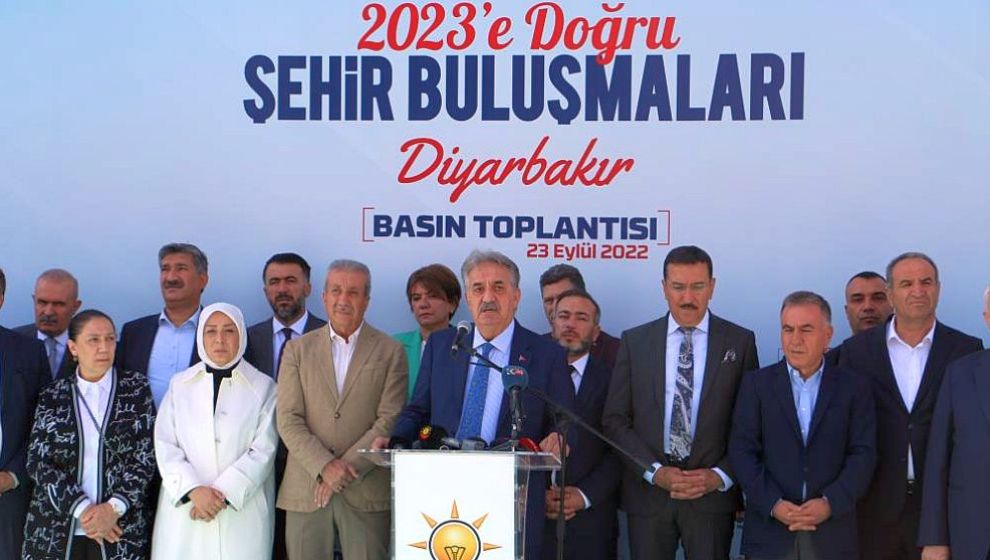 AKP'nin Malatya Milletvekilleri de Diyarbakır'a Gitti