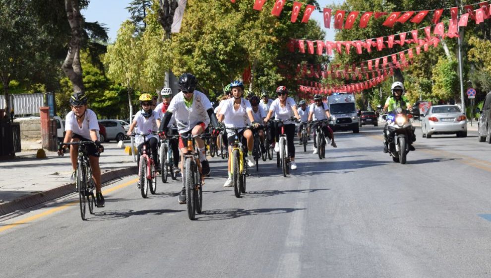 Arslantepe'ye Bisiklet Turu Düzenlediler
