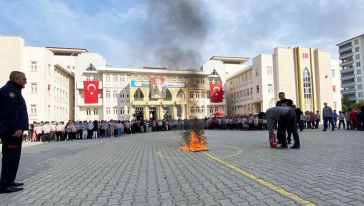 Begüm Kartal İlkokulu'nda Öğrencilere Afet Eğitimi