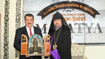 Ermeni Patriği Maşalyan'dan Gürkan'a Ziyaret