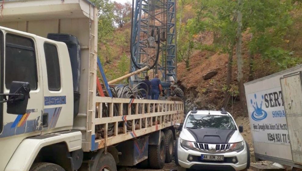 MASKİ'den Doğanyol'da İçme Suyu Sondajı