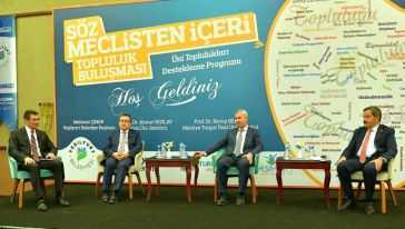 "Üniversite Topluluklarının Projesine Destek Vereceğiz"