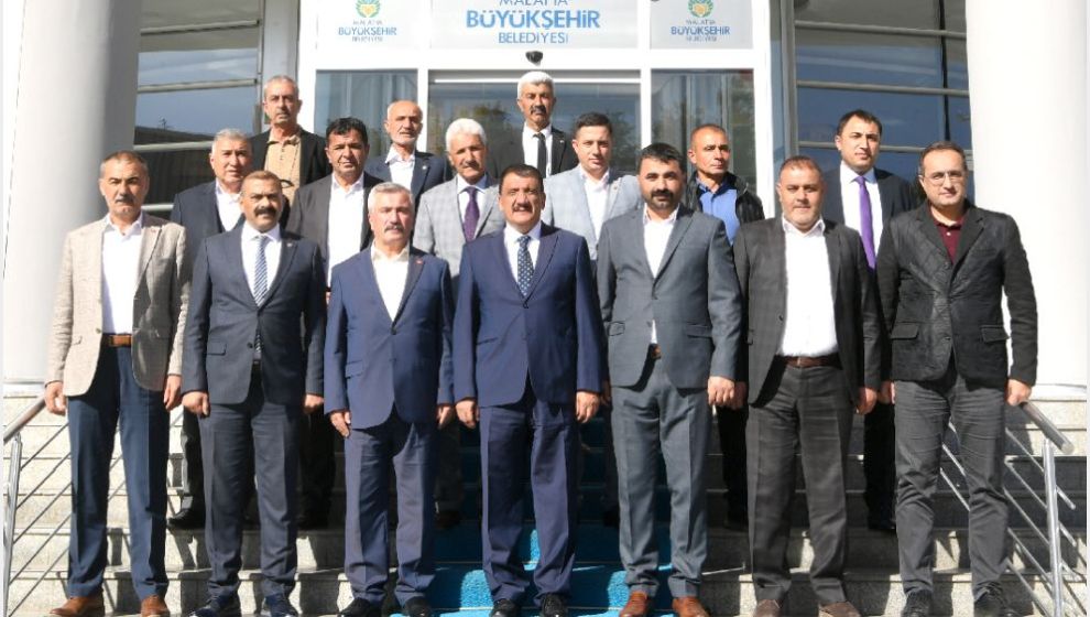 MHP'li Başkanlardan Gürkan'a Ziyaret