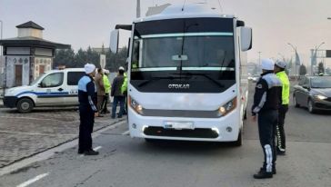 162 Servis Aracı Denetlendi, 54'üne Ceza Uygulandı